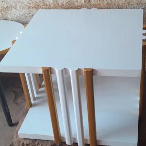Modern Fluted end Table